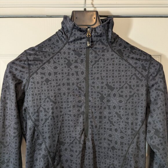 Lolë Women's Quarter Zip Yoga Running Workout Pullover - Grey - Size S - Picture 5 of 16